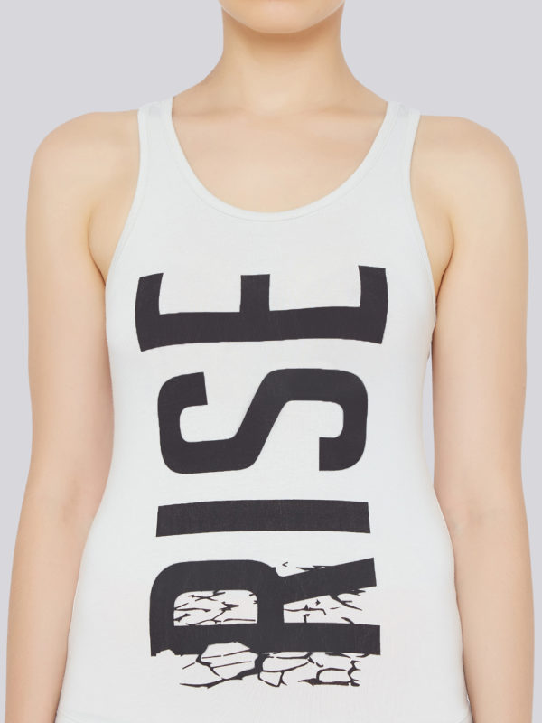 athletic wear, workout wear, workout gear, exercise gear, running apparel, womens workout clothes, activewear for women, gym sleeveless t shirts, gym tank tops, womens workout tank tops, athletic tank tops, printed tank tops, cream tank top