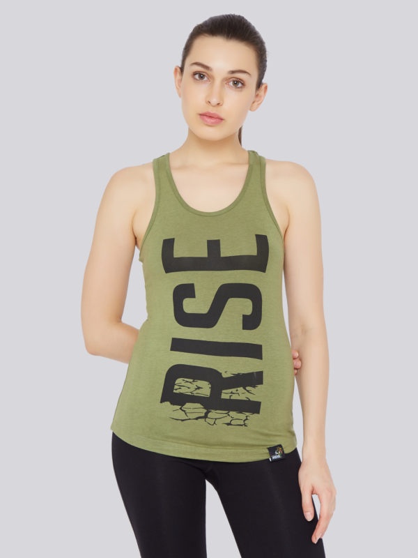 athletic wear, workout wear, workout gear, exercise gear, running apparel, womens workout clothes, activewear for women, gym sleeveless t shirts, gym tank tops, womens workout tank tops, athletic tank tops, printed tank tops, green tank top