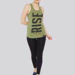 athletic wear, workout wear, workout gear, exercise gear, running apparel, womens workout clothes, activewear for women, gym sleeveless t shirts, gym tank tops, womens workout tank tops, athletic tank tops, printed tank tops, green tank top