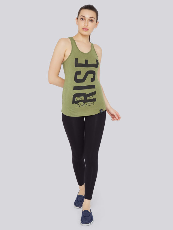 athletic wear, workout wear, workout gear, exercise gear, running apparel, womens workout clothes, activewear for women, gym sleeveless t shirts, gym tank tops, womens workout tank tops, athletic tank tops, printed tank tops, green tank top