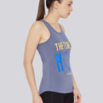 athletic wear, workout wear, workout gear, exercise gear, running apparel, womens workout clothes, activewear for women, gym sleeveless t shirts, gym tank tops, womens workout tank tops, athletic tank tops, printed tank tops, blue tank tops